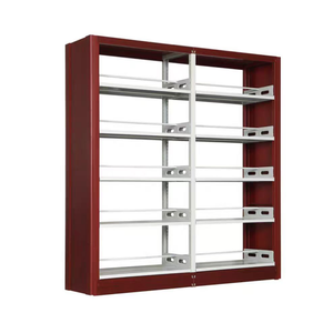 Estantería de Metal de diseño moderno, muebles de madera de hierro para oficina, escuela, sala de estar, dormitorio, Hotel, <span class=keywords><strong>Hospital</strong></span>, <span class=keywords><strong>Biblioteca</strong></span> - Product Image 1