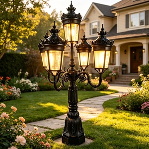 Lámpara de Patio LED Moderna de Lujo, Fabricada en Aluminio Fundido, IP65 Impermeable y de Ahorro de Energía - Product Image 2