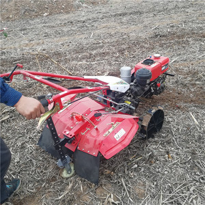 <b>Cultivator</b> Handheld 12 In Gasoline Engine 80 Cc Red For Garden Tilling - Product Image 2