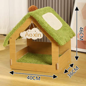 Sisal Forest House Tabla Rascadora Grande para Gatos, Tipo Zanahoria, Integrada, Resistente al Desgaste, No Desprende Residuos, Vertical, Para Uso Interior en Todas las Estaciones - Product Image 6