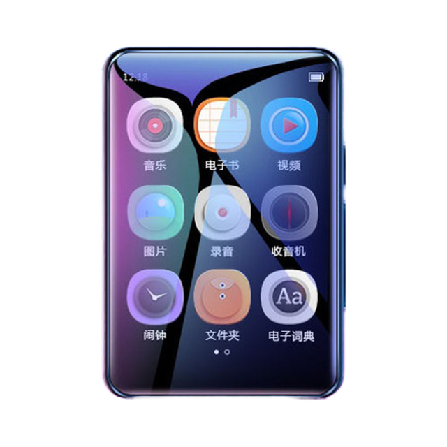 BENJIE Sport 2.4 Inch Touch Screen MP3 Music Player with Speaker 32GB OEM for BT 5.3 Supports FLAC and WAV Audio Format