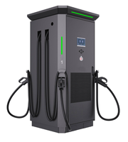Estación de Carga Rápida para Vehículos Eléctricos de Alta Potencia 160kW 180kW 240kW CC con 2/4 Conectores CCS1 CCS2 GBT NACS, Estación de Carga Comercial para Vehículos Eléctricos