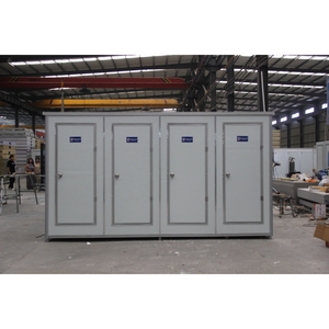 Offre Spéciale : Toilettes Conteneurisées Préfabriquées Portables de 20 pieds, Unité Complète avec Séparation Humide/Sèche, Lavabo, Douche et WC pour Projets Hôteliers et Extérieurs - Product Image 1