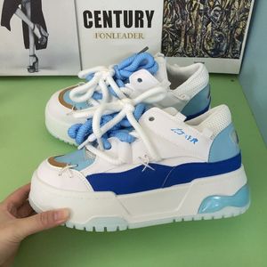 Chaussures De Style Marche Trendy Flat Shoes Women High Platform Mujer Sneakers Casual Shoes - Product Image 6
