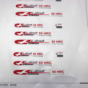 Adesivi Circolari in PVC Bianco di Alta Qualità con Stampa a Caldo Argento, Adesivi Personalizzati per Accendini <span class=keywords><strong>BIC</strong></span>, Vendita all'Ingrosso - Product Image 5