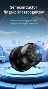 एल्यूमीनियम मिश्र धातु स्मार्ट फिंगरप्रिंट लॉक क्रॉस-सीमा पार दरवाजे के लिए लॉक ट्यूया ऐप - Product Image 4