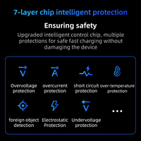 Support de téléphone universel OEM de haute qualité pour voiture, avec chargement sans fil 15W et détection automatique, pour montres et écouteurs