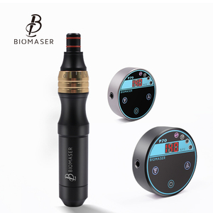 Biomaser/OEM rotary arma del tatuaje de tipo digital microblading kit de la máquina pluma de la permanente maquillaje cosmético - Product Image 1