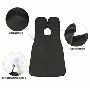 Cape de rasage antiadhésive pour homme avec ventouse puissante Tablier à bavette en tissu pour homme - Product Image 4