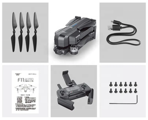 Drones F11S PRO Profesional 4K HD Cámara Gimbal Dron Fotografía aérea sin escobillas WIFI GPS Plegable RC <span class=keywords><strong>Quadcopter</strong></span> en stock - Product Image 4