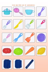 Ustensiles <span class=keywords><strong>de</strong></span> cuisine <span class=keywords><strong>de</strong></span> simulation pour enfants, pièces, équipement médical, boîte à outils portable, beauté, <span class=keywords><strong>maison</strong></span> <span class=keywords><strong>de</strong></span> jeu, jouet <span class=keywords><strong>de</strong></span> cuisine - Product Image 6