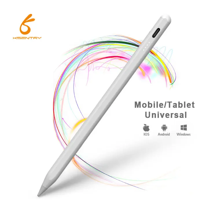 Phổ hoạt động tablet từ bút stylus bút cho màn hình cảm ứng Android điện thoại cho iPad với lòng bàn tay từ chối biểu tượng tùy chỉnh