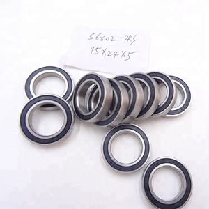 Roulement 6802-2RS haute précision 61802-2RS roue de <span class=keywords><strong>moto</strong></span> roulements à billes à gorge profonde à paroi mince 15x24x5mm vélo <span class=keywords><strong>alta</strong></span> velocidade - Product Image 1