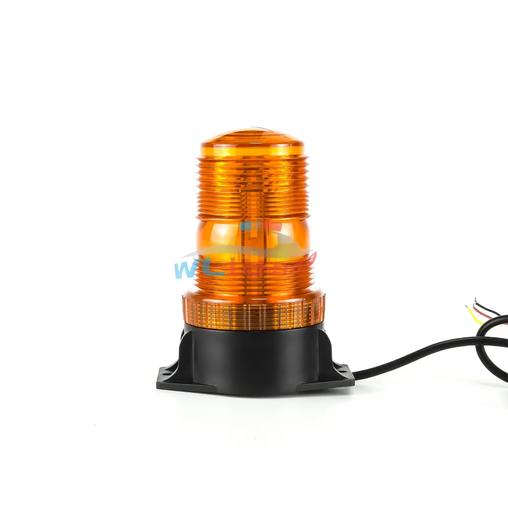 2023 Hot sale Low Price Amber strobe Screw Mount 12V 24V 110V R10 LED Warning Beacon Light