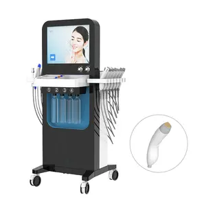 Vendita calda del viso dermoabrasione del viso lifting della pelle che stringe il viso Aqua comedone rimozione della pelle pulizia profonda a getto di ossigeno