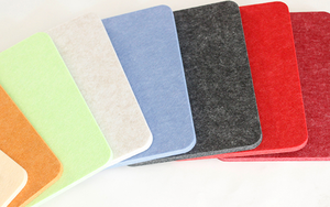 Panneau acoustique en PET 100% polyester 9 mm 12 mm Panneau mural absorbant le son - Product Image 3