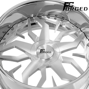 Jantes forgées sur mesure de <span class=keywords><strong>22</strong></span>, 24, 26, 28, 30 pouces, 6x139.7, 8x180, 5x127, chromées polies pour GMC, Toyota, <span class=keywords><strong>Ford</strong></span> <span class=keywords><strong>Focus</strong></span> - Product Image 1