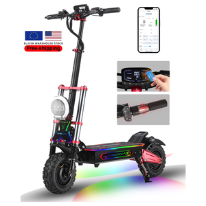 Envío Gratis, Stock en UE y EE. UU., Scooter Eléctrico 60v 38ah, Scooter Eléctrico Boyueda S5 6000 Watts, Scooter Eléctrico Plegable de Doble Motor - Product Image 1