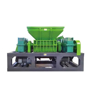 Small Electric Industry Palm Leaf And Tree Branch Chipper Shredder Powerful Mobile Tree Branches cardboard Shredder