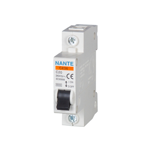 Nante giá tốt nhất cụm từ duy nhất bộ phận ngắt mạch bán Hot MCB DZ47-63 phá vỡ Công suất 4.5kA 220V/400V BCD đường cong C - Product Image 1