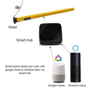Fabricant chinois stores enrouleurs zébrés motorisés intérieur stores de fenêtre zébrés électriques intelligents rideaux zébrés télécommandés - Product Image 2