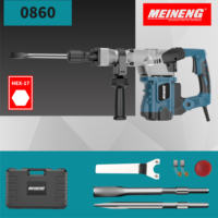 0860 MEINENG Vente en gros d'usine 220V Marteau perforateur industriel lourd électrique à haute puissance pour la démolition de routes et le bris de béton