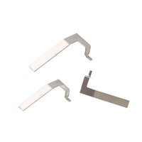 Antenne WiFi Conception Personnalisée Communication Multi-fréquence Ressort en Acier Inoxydable Cuivre Blanc 2.4G/915MHz Modèle UB01NJ3D294A