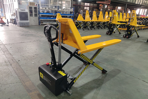 Chariot élévateur à ciseaux haute performance Pal1000-1500kg |   Chariot élévateur manuel 2,5 m pour la transformation alimentaire ACHLT-S-540 // Chariot à palettes à ciseaux à levage élevé - Product Image 2
