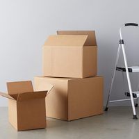 Boîtes de déménagement en carton ondulé de petites, moyennes et grandes tailles pour le déménagement et l'expédition