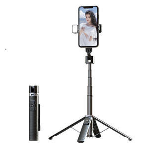 Prix usine trépied sans fil pliable 4 pieds extrême Stable télécommande 102cm Long support de téléphone <span class=keywords><strong>Selfie</strong></span> bâton trépied - Product Image 6