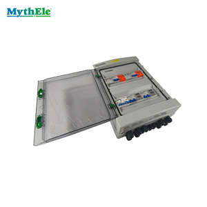 Caja Combinadora Solar Fotovoltaica MythEle 2 Entradas 2 Salidas IP65 Impermeable AC DC 1000V 500V <span class=keywords><strong>con</strong></span> SPD MCB para Sistema Fotovoltaico Exterior - Product Image 5