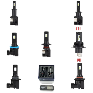 Système d'éclairage automobile Yosovlamp Mini <span class=keywords><strong>M3</strong></span> LED tout-en-un, kit de phares antibrouillard à faisceau haut/bas pour phares de voiture, compatible X3 F3 P3 H8 Accord - Product Image 5