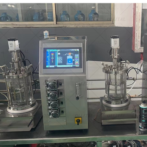 เครื่องปฏิกรณ์ชีวภาพแบบกระจกควบคุมอัจฉริยะพร้อม5L ตรวจสอบระยะไกลเครื่องปฏิกรณ์ชีวภาพแบบเมมเบรน - Product Image 3