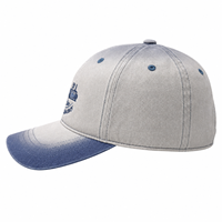 Topi Olahraga Bordir Logo Custom, Topi Vintage Grosir, Topi Baseball Katun Fitted untuk Pria dan Wanita