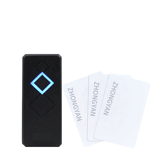 Mini Waterproof IP68 Outdoor Access Control Card Reader RFID Wiegand 26/34 125Khz EM4100 NFC Wall Mounted Mini RFID Card Readers