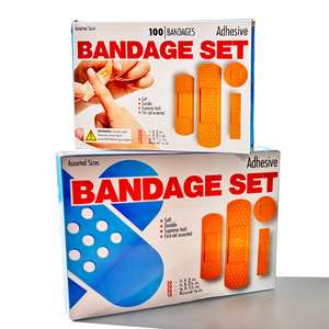 <span class=keywords><strong>แผ่น</strong></span>ปิดแผลเกรดทางการแพทย์ชนิดหนาพิเศษ PP+PE 100 ชิ้น ระบายอากาศได้ <span class=keywords><strong>กัน</strong></span><span class=keywords><strong>น้ำ</strong></span> ช่วยห้ามเลือด สำหรับใช้ในชีวิตประจำวันที่บ้าน - Product Image 2