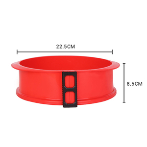 Khuôn Hình Tròn Với Bộ Ba Chảo Chống Dính Bếp Nướng Bánh Nướng Khuôn Không Dính Nướng Silicone <span class=keywords><strong>Springform</strong></span> <span class=keywords><strong>Pan</strong></span> - Product Image 4