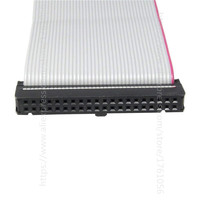 Cable de extensión de datos para disco duro, accesorio IDE de 30cm, 40 Pines, macho a hembra, plano, para PATA HDD de 3,5 pulgadas