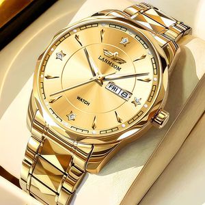 นาฬิกากันน้ำเรืองแสงสำหรับผู้ชาย - นาฬิกาข้อมือควอตซ์รุ่นใหม่ - Product Image 4