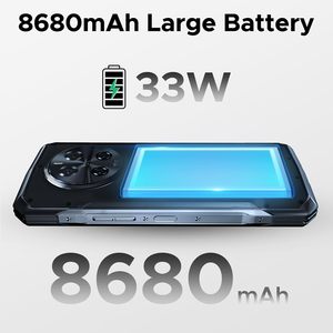 Teléfono Resistente Popux V40 Pro 5G, CPU D7300 de 4nm, 36GB de RAM, 512GB de ROM, Android, Pantalla FHD+ de 6.78 Pulgadas y 120Hz - Product Image 4