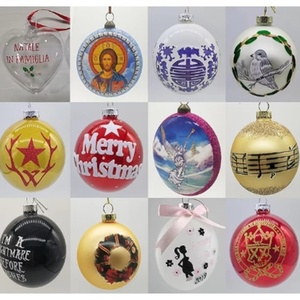 Wholesale Custom Christmas Tree <b>Decorative</b> Ball <b>Decorative</b> Hanging Ball Plastic /glass <b>Xmas</b> Ball - Product Image 5
