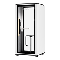 Cabine Acoustique Professionnelle pour Réunions Privées et Appels Confidentiels – Isolation Sonore Optimale pour Bureau