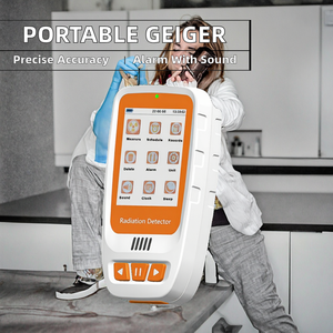 Alarm test cihazı ile özelleştirilebilir taşınabilir Geiger Counter sayaç nükleer radyasyon dedektörü ve x-ray y-ray beta-ray monitör - Product Image 4