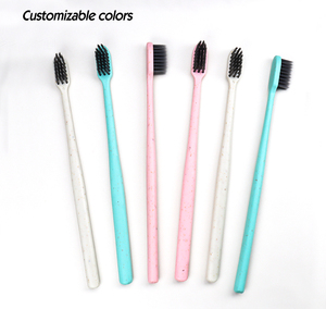 होटल रंगीन पुआल सॉफ्ट हेयर टूथब्रश के साथ डिस्पोजेबल डेंटल किट की आपूर्ति करता है और 5 ग्राम टूथपेस्ट प्लास्टिक सुविधाओं के लिए - Product Image 6