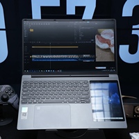Ordinateur portable CoreNest New 2026 à double écran de 15,6 pouces pour le dessin et le bureau, Intel N95, 16 Go de RAM avec écran secondaire de 7 pouces