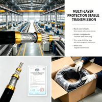 Cable de Instrumentación Blindado XinQiao ZA-DJYVPVPR (Conductor de Cobre Libre de Oxígeno, Aislamiento de PVC/PE, IP65) para Computación Industrial
