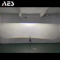 AES Mini projecteur à lentille bi-LED matricielle de 1,5 pouce, 30W, 6000K, avec coupure plate