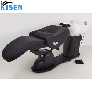 Kisen Professional Massage Shampoo <b>Bed</b> with Head Therapy Bowl Electric Lifting Salon Shampoo Chair Solon Furniture Equipment - Product Image 3