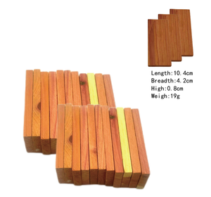 100% blocs <span class=keywords><strong>de</strong></span> cèdre <span class=keywords><strong>rouge</strong></span> aromatique <span class=keywords><strong>copeaux</strong></span> <span class=keywords><strong>de</strong></span> planches <span class=keywords><strong>de</strong></span> cèdre modernes peu encombrants pour tiroirs <span class=keywords><strong>de</strong></span> placard blocs <span class=keywords><strong>de</strong></span> rangement en bois pour placards - Product Image 5
