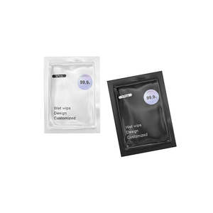 Lingettes démaquillantes individuelles jetables format voyage, naturelles, pour le visage, OEM - Product Image 2